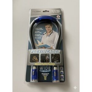 New Total Vision Flexible Personal Light System Hands-Free LED Neck Light